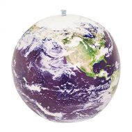 [아마존베스트]Jet Creations 16 inch NASA imagery Inflatable Earth Globe, View from Space, Great Toys for 6+ years old Kids Boys Girls and Adults, Learning Educational Party Decorations and Favor