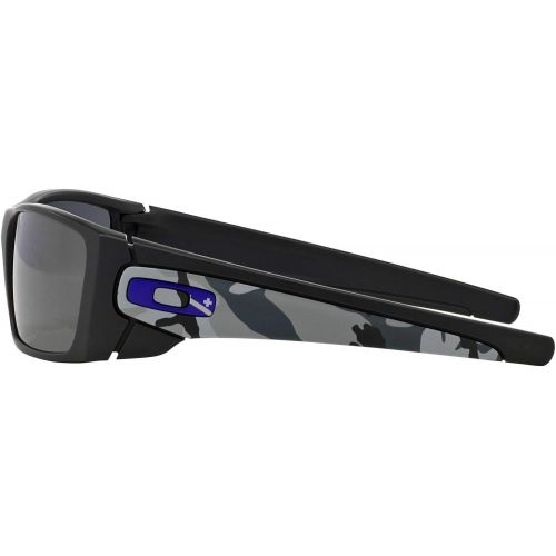 오클리 Oakley Mens Fuel Cell OO9096-D9 Polarized Wrap Sunglasses