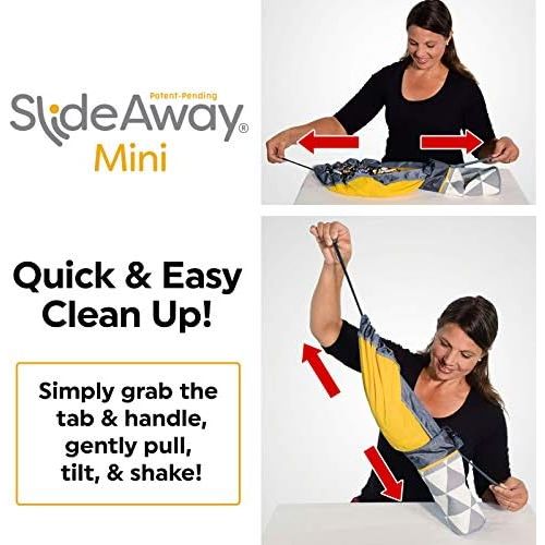  [아마존베스트]Creative QT Mini SlideAway Toy Storage Bag and Play Mat  Available in Multiple Patterns  Buffalo Check Toy Bag