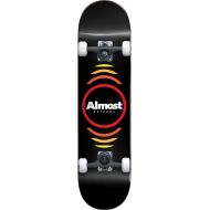 Almost Skateboards Reflex Black Mini Complete Skateboard First Push Soft Wheel