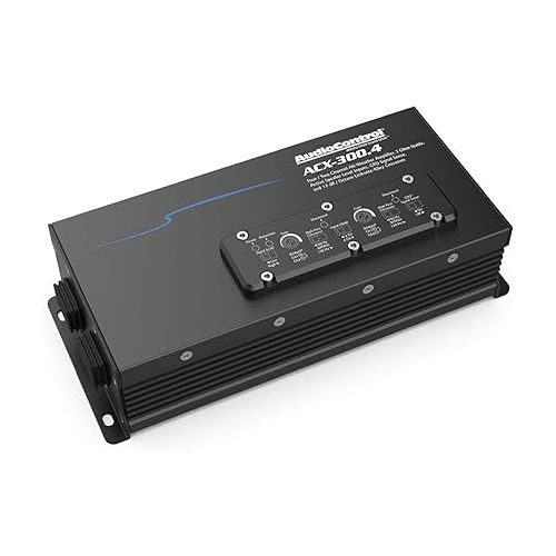  AudioControl ACX-300.4 Powersports / Marine All Weather 4-Channel Amplifier - (4 x 75 watts @ 2 ohms) & (4 x 50 watts @ 4 ohms)