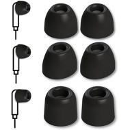 Comply Foam 200 Series Variety Pack Replacement Ear Tips for Bang and Olufsen, Sennheiser, Axil, MEE Audio, KZ, Bose & More | Ultimate Comfort | Unshakeable Fit| TechDefender | Large, 3 Pairs