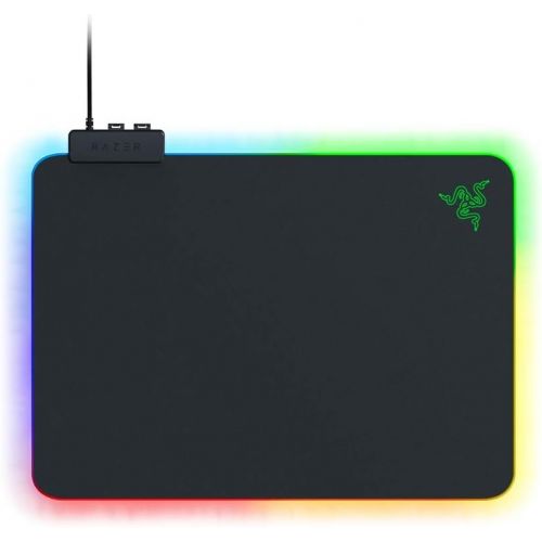레이저 Razer Firefly V2 Micro Textured Gaming Mouse Mat with RGB Lighting Powered by Chroma