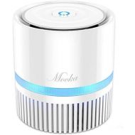 [아마존베스트]MOOKA Air Purifier for Home, 3-in-1 True HEPA Filter Air Cleaner for Bedroom and Office, Odor Eliminator for Allergies and Pets, Smoke, Dust, Mold, 3D Filtration, Night Light, Avai
