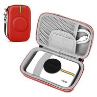 Yinke Case for Polaroid Snap & Snap Touch/ Kodak Printomatic/ Step/ Mini 2 HD/ Instant Camera/ Printer, Travel Protective Cover Storage Bag (Red)