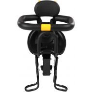 [아마존베스트]Lixada Bicycle Baby Seat Kids Child Safety Carrier Front Seat Saddle Cushion with Back Rest Foot Pedals