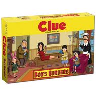 USAOPOLY Clue Bobs Burgers Board Game Themed Bob Burgers TV Show Clue Game Officially Licensed Bobs Burgers Game Solve The Mystery in This Unique Clue take on The Classic Board Gam