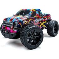 ZMOQ Rc Car for Boy Toy 1： 10 Scale Vehicles Truck Alloy Terrain Remote Control Cars, All Terrains Electric Toy Stunt Cars 4WD Off Road Waterproof RC Car