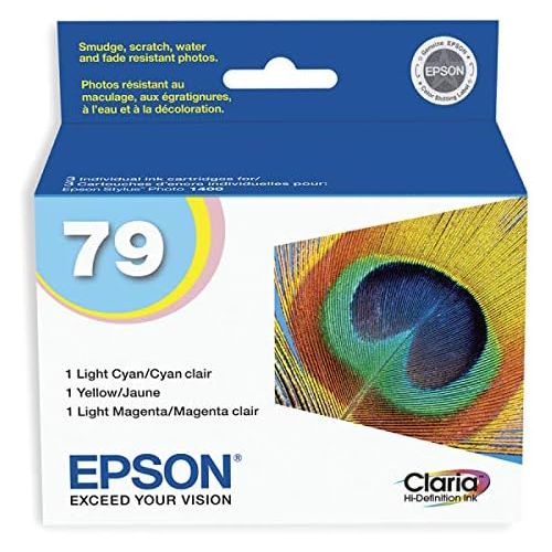 엡손 Epson T079 Claria Hi-Definition -Ink Standard Capacity (T079921-S) for select Epson Artisan Photo Printers