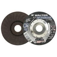 Walter Surface Technologies Walter 11F152 ZIP Stainless Cutoff Wheel - [Pack of 25] A-60-SS ZIP Grit, Type 27, 5 in. Abrasive Wheel for Cutting Pipes, Hard Surfaces