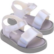 mini melissa Jump Sandals for Babies & Toddlers - Papete Jelly Sandal w/Velcro Fastener, Comfy Sandals for Toddler Girls
