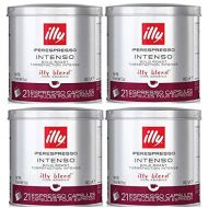 illy iperEspresso Capsules Dark Roasted Coffee, 5-Ounce, 21-Count Capsules (Pack of 4)