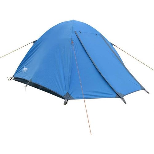  ZYL-YL 3-4 Person Sturdy Tent Double-Deck Aluminum Rod Backpacking Tent/Need to Be Assembled Ultralight Waterproof Compatible with Hiking Camping Travel