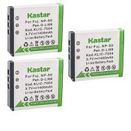 Kastar Battery 3-Pack Replacement for Fujifilm NP-50 Kodak KLIC-7004 Pentax D-Li68, Fujifilm FinePix F50FD F775EXR F800EXR F850EXR F900EXR XP150 XP160 XP170 XP200, Kodak EasyShare