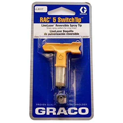 그라코 Graco #LL5-317 - LineLazer RAC 5 SwitchTip - 0.017 inches (orifice size) - for 4 inch Line Width - LL5317