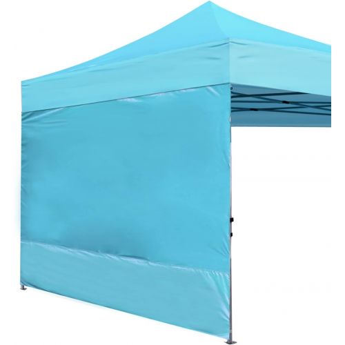  ABCCANOPY Instant Canopy SunWall 10x10 FT, 1 Pack Sidewall Only, Sky Blue