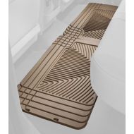 WeatherTech All-Weather Trim to Fit Rear Rubber Mats (Tan)