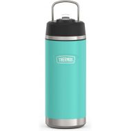 ICON SERIES BY THERMOS Stainless Steel Kids Water Bottle with Pivot Straw, 18 Ounce, Seafoam