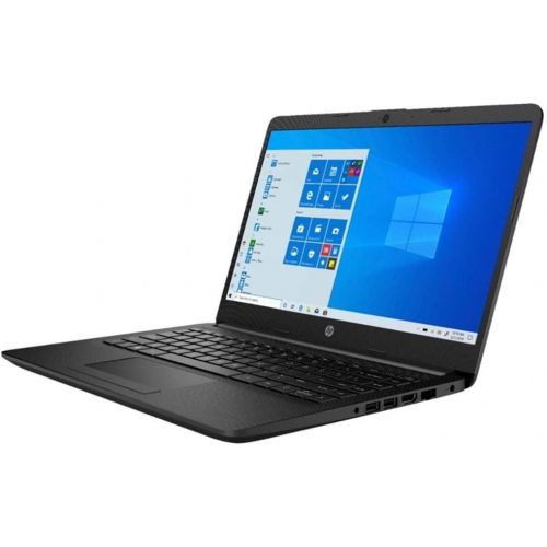 에이치피 Newest HP 14 Laptop, 14 Widescreen LED, AMD Athlon 3050U 2.3 gigahertz, 8GB Memory, 128GB SSD, Wi-Fi, Bluetooth, Webcam, Windows 10 Home in S Mode, Jet Black, Bundled with TSBEAU 1