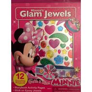 Bendon Disney Minnes Storybook Activity Book Glam Epoxy Jewels Sparkle Shine by Disney Junior Minnie