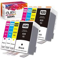 ejet Compatible Ink Cartridge Replacement for HP 920XL 920 XL to use with Officejet 6500a 6500 7500a 6000 7500 7000 Plus Printer (2 Large Black, 2 Cyan, 2 Magenta, 2 Yellow, 8-Pack