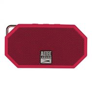 Altec Lansing Mini H2O - Waterproof Bluetooth Speaker, Wireless & Portable Speaker for Travel & Outdoor Use, Red