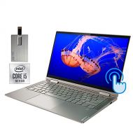 2021 Lenovo Yoga C740 2-in-1 14 FHD Touchscreen Laptop Computer, Intel Core i5-10210U, 8GB RAM, 256GB SSD, Backlit Keyboard, Intel UHD Graphics, HD Webcam, Windows 10, Mica, 32GB S