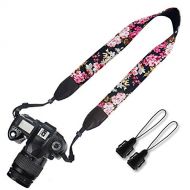 Elvam Camera Strap Belt Compatible w/ DSLR/SLR/Instant Camera/DC/Phone Case