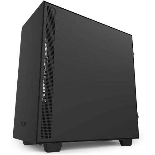  [아마존베스트]NZXT H510 - CA-H510B-BR - Compact ATX Mid-Tower PC Gaming Case - Front I/O USB Type-C Port - Tempered Glass Side Panel - Cable Management System - Water-Cooling Ready - Black/Red