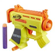 Fortnite Micro AR-L Nerf MicroShots Dart-Firing Toy Blaster and 2 Official Nerf Elite Darts for Kids, Teens, Adults