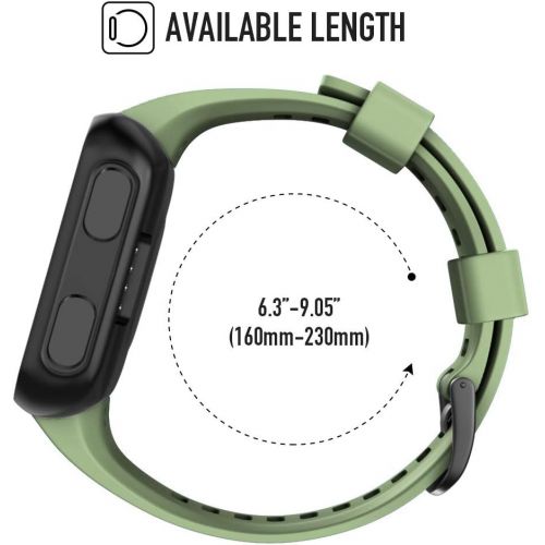  NotoCity for Garmin Forerunner 35 Band Soft Silicone Replacement Watch Strap Compatible with Garmin Forerunner 35 Smartwatch