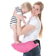 ThreeH Baby Hip Carrier Infant Waist Strap Outdoor Toddler Seat Carrier BC10,Pink