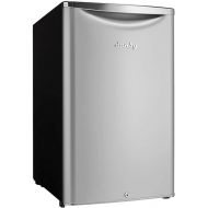 Danby DAR044A6DDB Contemporary Classic 4.4 Cu. Ft. Refrigerator, Black/Stainless Steel