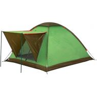 ZYL-YL Camping Tent Rainproof Lightweight Family Tent Outdoor Hiking Windproof 2-3 Person Dome Tent,Green