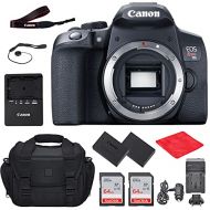 Canon Intl. Canon EOS Rebel T8i DSLR Camera (Body Only) Bundle, Starter Kit with Accessories (Gadget Bag, Extra Battery, 128Gb Memory and More)