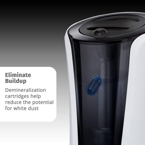  [아마존베스트]Homedics Ultrasonic Demineralization Humidifier Replacement Cartridges | Prevents Hard Water Build-Up | Filters Mineral Deposits | Purifies Water | Eliminates White Dust | Removes Odor | Ho