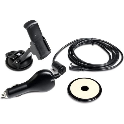 가민 Garmin Auto nav kit: includes vehicle suction cup mount, vehicle power cable, dashboard disk