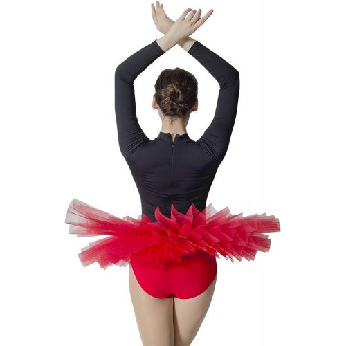  HDW DANCE Women Professional Ballet Platter Tutus 5 Layers Skirt Without Underpants