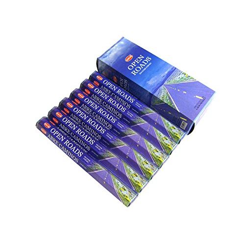  인센스스틱 Dpnamron Open Roads - Box of Six 20 Stick Tubes - HEM Incense