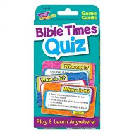 [아마존베스트]TREND ENTERPRISES, INC. Bible Times Quiz Challenge Cards