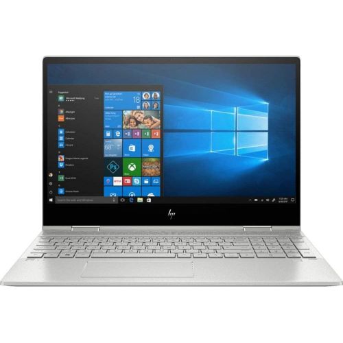 에이치피 Newest HP Envy X360 2-in-1 15.6 FHD IPS Touch Screen Laptop Intel Quad Core i5-8265U 16GB RAM 512GB SSD Fingerprint Reader Backlit Keyboard Windows 10