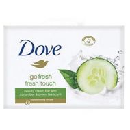 Dove Go Fresh Touch Beauty Cream Soap Bar Cucumber & Green Tea Scent 4ctx 100g