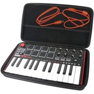 [아마존베스트]Khanka Protective Case for Akai Professional MPK Mini MKII MK2/MK3/Mini Play Compact USB MIDI Keyboard & Pad Controller (Bag Only))