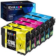 E-Z Ink (TM) Remanufactured Ink Cartridge Replacement for Epson 220 XL 220XL T220XL to use with WF-2760 WF-2750 WF-2630 WF-2650 WF-2660 XP-320 XP-420 XP-424 (2 Cyan, 2 Magenta, 2 Y