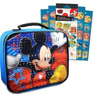 Classic Disney Disney Mickey Mouse Lunch Bag School Supplies Bundle Mickey Lunch Box Set For Girls, Boys, Kids With Mickey Stickers (Mickey Mouse School Lunch)