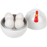 [아마존베스트]Home-X Microwave Chicken Design Egg Boiler