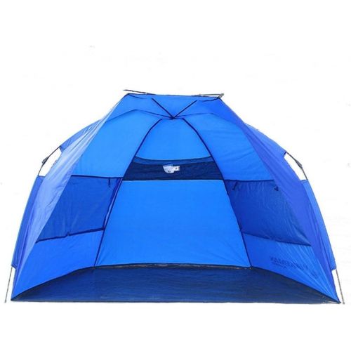  ZYL-YL Large Size 1-2 People Outdoor Camping Tent Waterproof Sunscreen Automatic Beach Sunshade Shelter Canopy Travel Play Tents