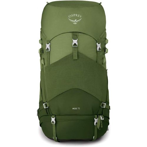  Osprey Ace 75 Kids Backpacking Backpack, Venture Green