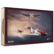 WarLord Blood Red Skies P-51 D Mustang Squadron 1:200 WWII Mass Air Combat War Game