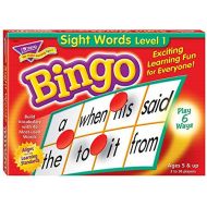 [아마존베스트]TREND ENTERPRISES, INC. Sight Words Bingo - Language Building Skill Game for Home or Classroom (T6064), Build Vocabulary with 46 Most-Used Words, 3 - 36 players, Age 5 and up, Cover the Spaces Needed to W